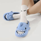 Claquettes requins - Bleu - US 6 - 7 - Launchify