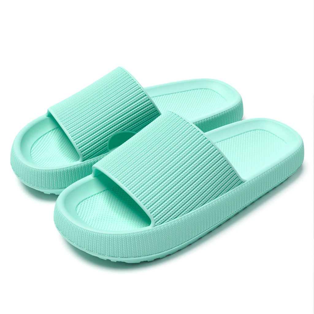 Les pantoufles nuages - Vert - Launchify